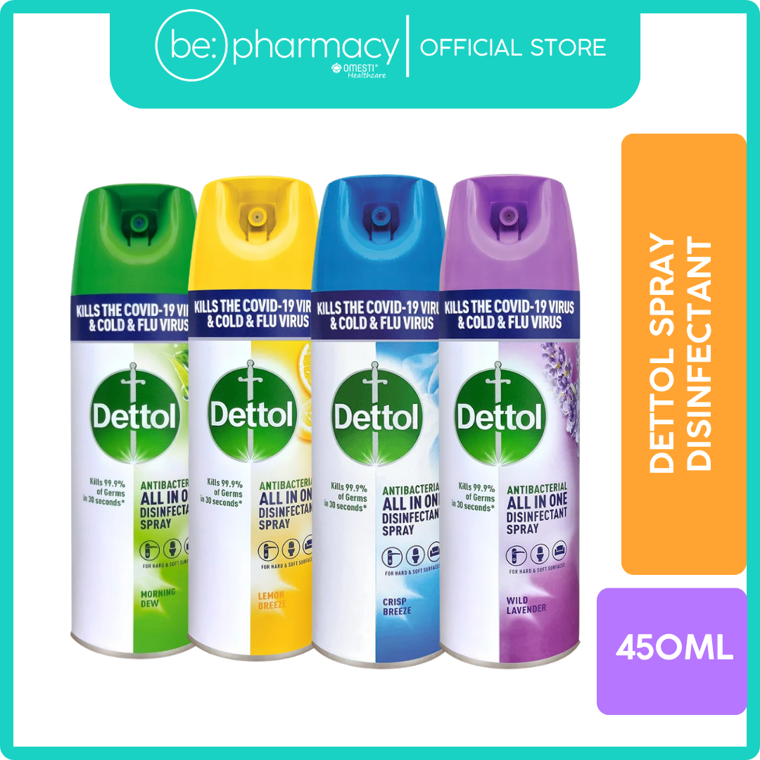 DETTOL SPRAY DISINFECTANT 450ML