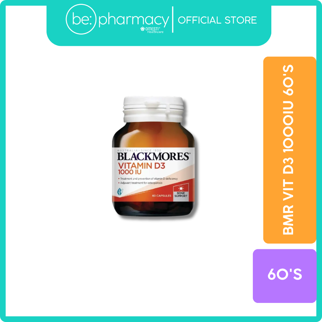 BMR VIT D3 1000IU 60'S