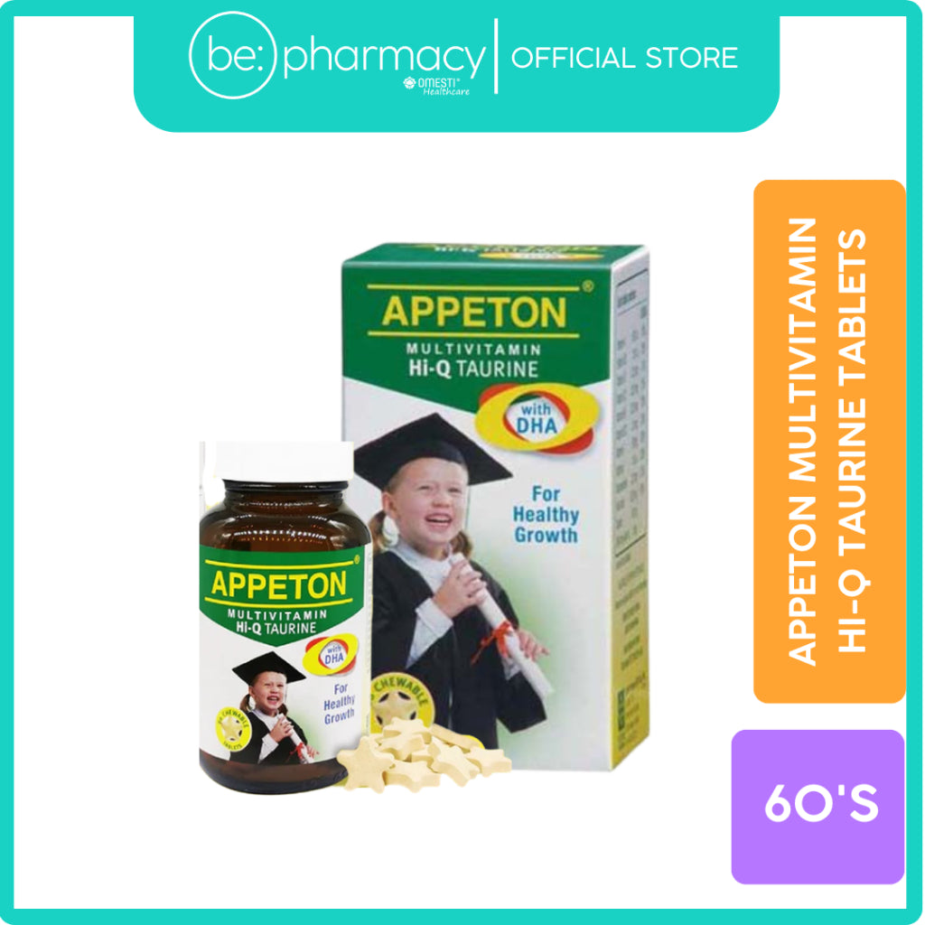 Appeton Multivitamin HI-Q Taurine Tablets 60's