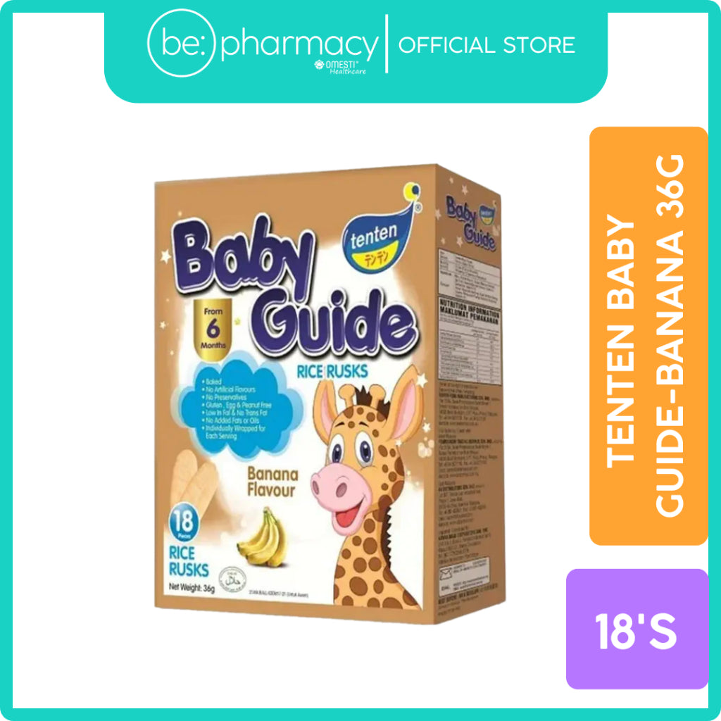 TenTen Baby Guide Banana 36g 18's