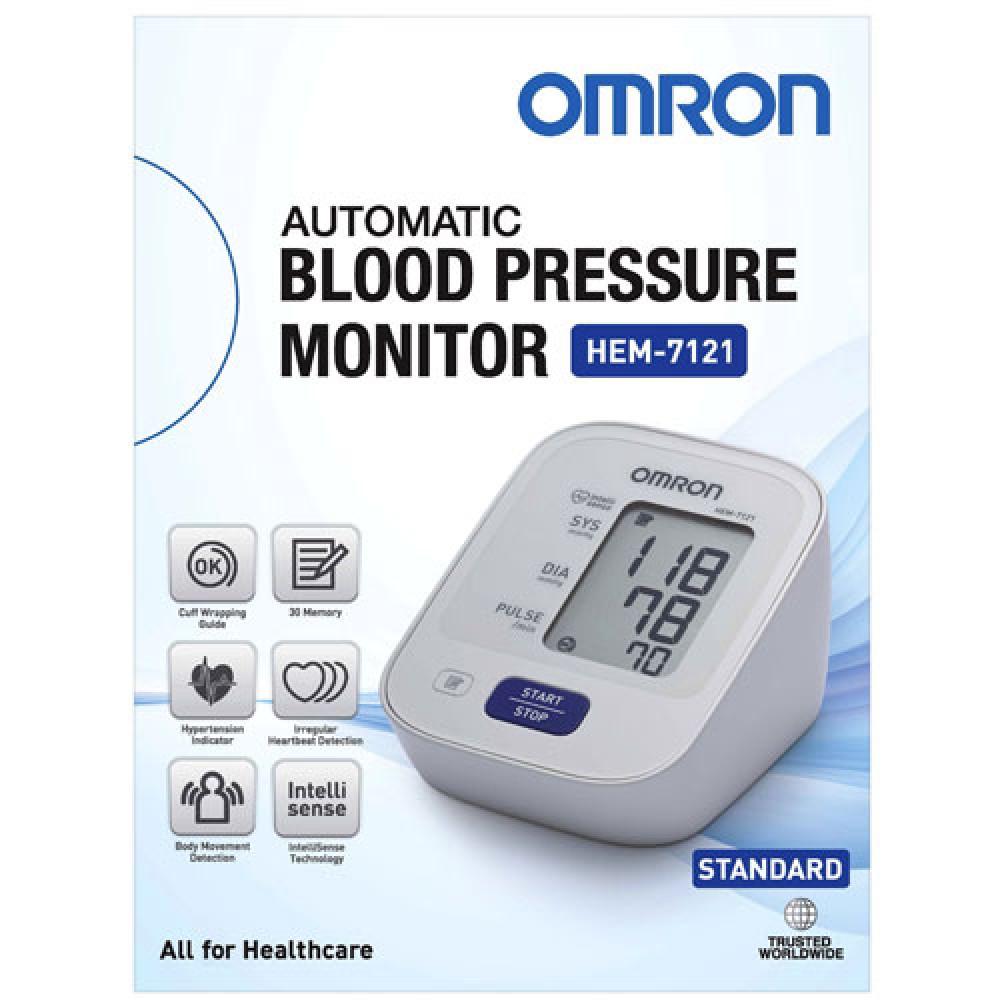 OMRON Blood Pressure Monitor HEM-7121
