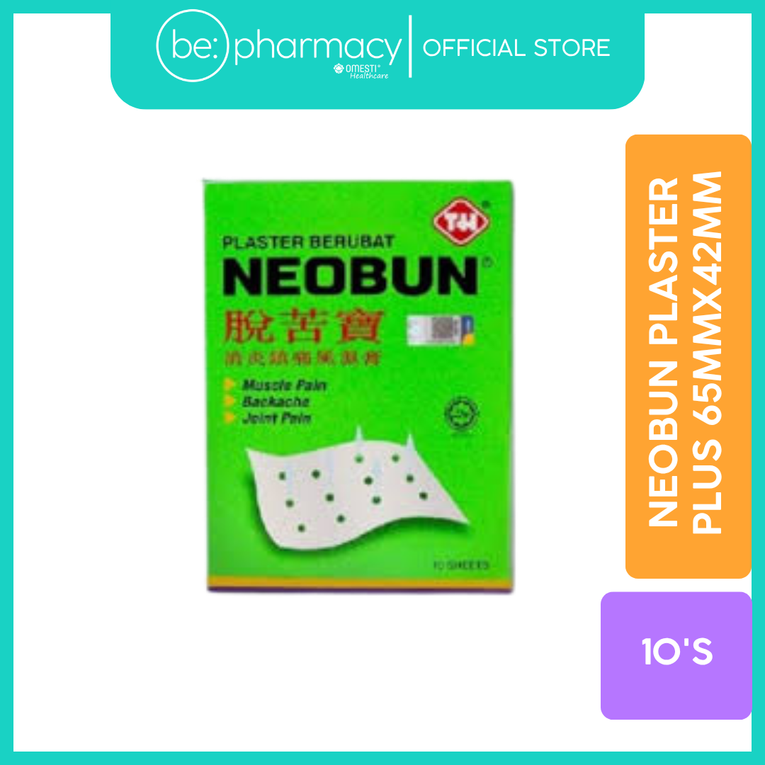 NEOBUN PLASTER PLUS 65MMX42MM 1X10'S