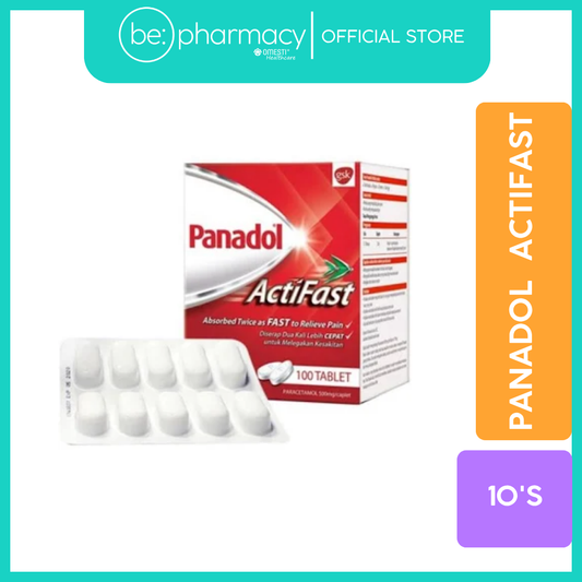 Panadol Actifast Caplet 10'S (1 Strip)