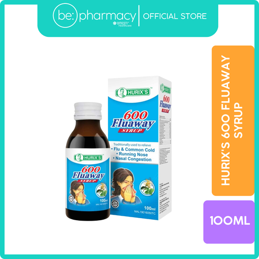 HURIX'S 600 FLUAWAY SYRUP 100ML