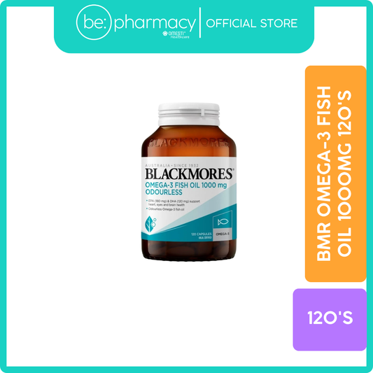 BMR OMEGA-3 FISH OIL 1000MG 120'S