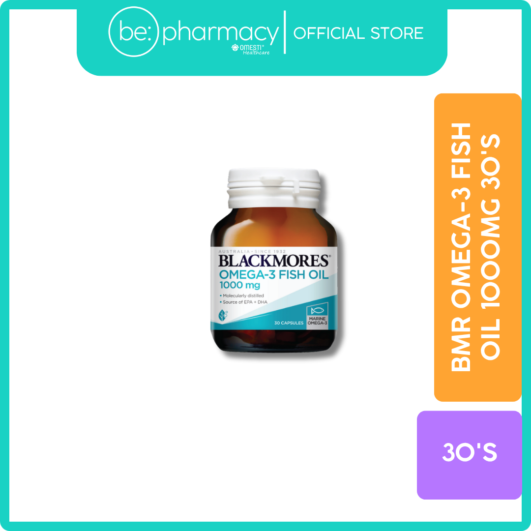 BMR OMEGA-3 FISH OIL 1000MG 30'S