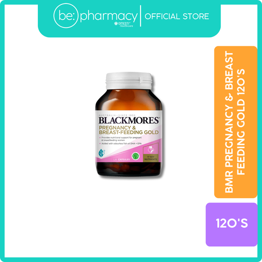 BMR PREGNANCY & BREAST FEEDING GOLD 120'S