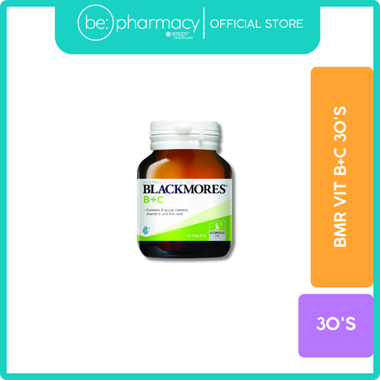 BMR VIT B+C 30'S
