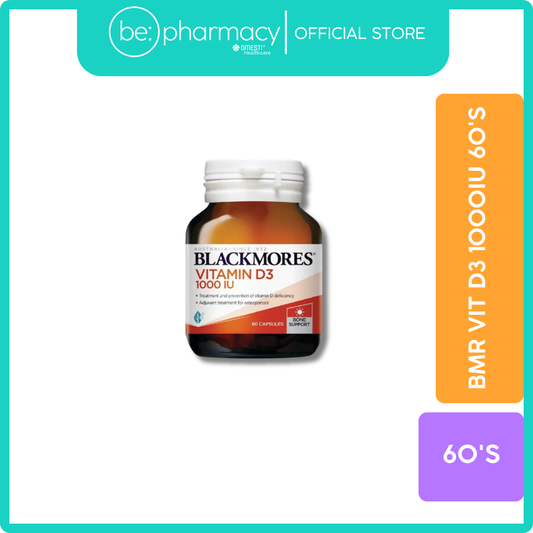 BMR VIT D3 1000IU 60'S