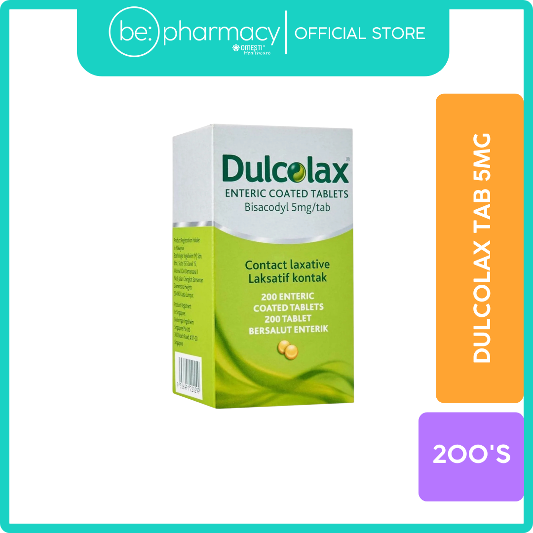 Dulcolax Enteric Coated Tablet 5mg 200's (Big Box)
