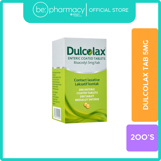 Dulcolax Enteric Coated Tablet 5mg 200's (Big Box)