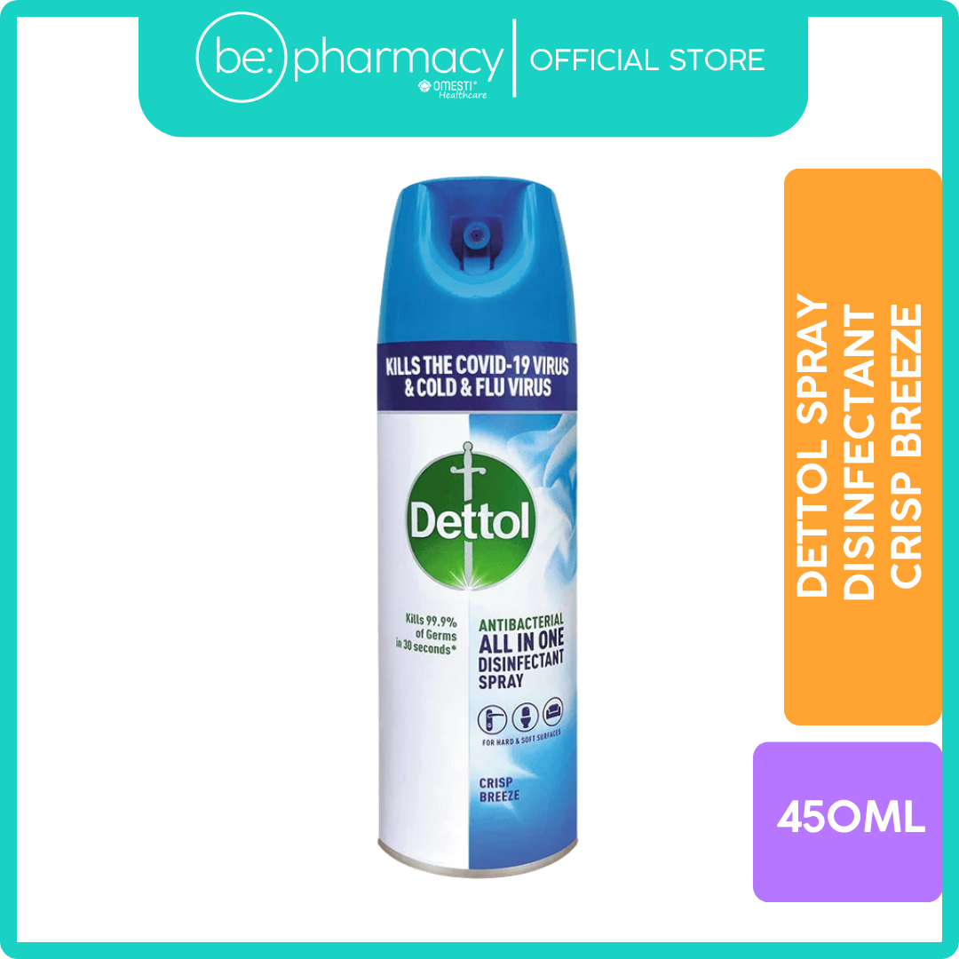DETTOL SPRAY DISINFECTANT 450ML