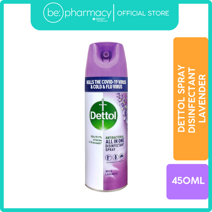 DETTOL SPRAY DISINFECTANT 450ML