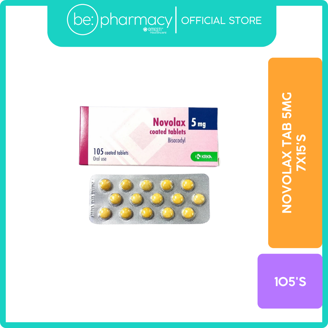 Novolax Tab 5mg 7x15's (105's)