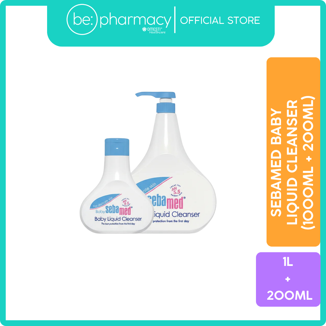 Sebamed Baby Liquid Cleanser 1000ML+200ML