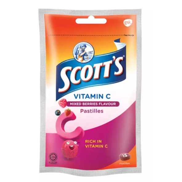 Scotts Vitamin C Pastilles  15's