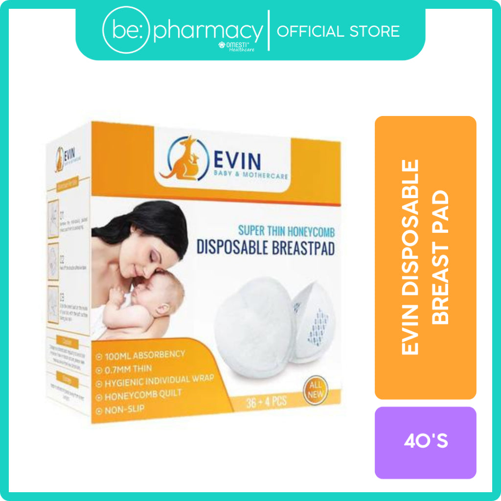 Evin Disposable Breast Pad 40's
