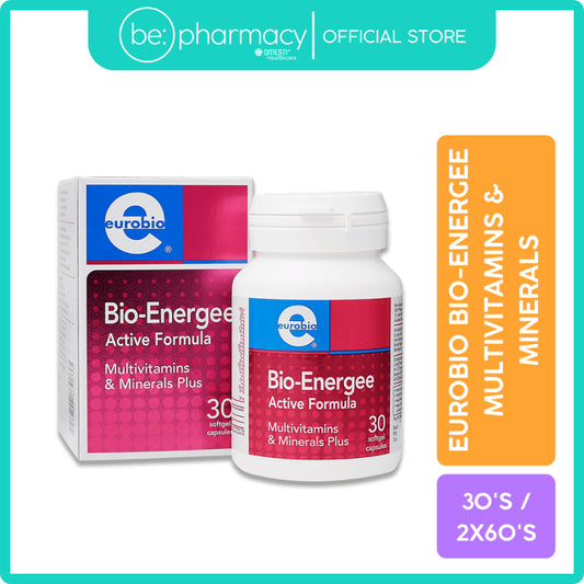Eurobio Bio-Energee Multivitamins & Minerals 2x60's