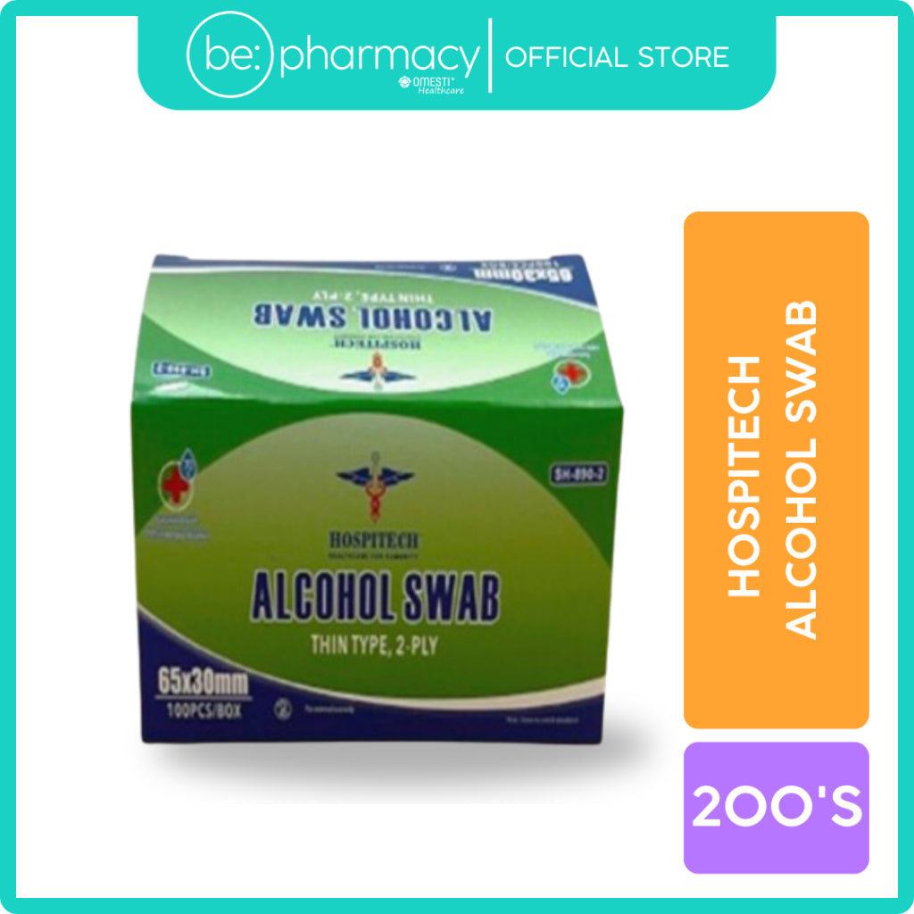 Hospitech Alcohol Swab 200's