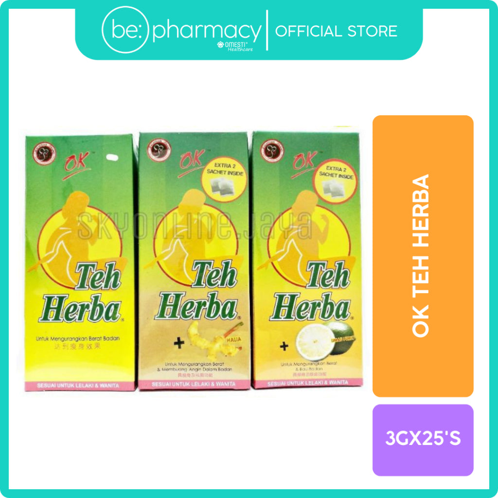 OK Teh Herba 3g x 25's ORIGINAL