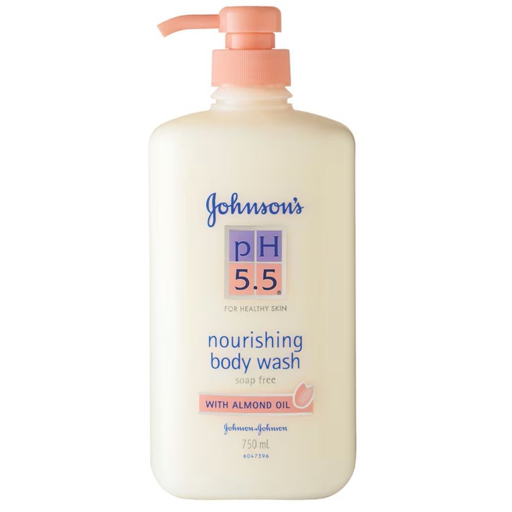 Johnson's PH 5.5 Body Wash With Almond Oil (750ML)