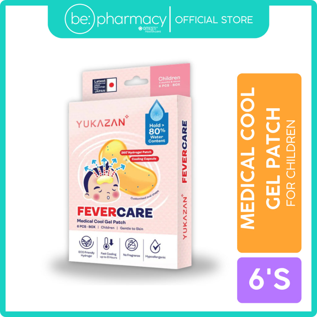 Yukazan Children Fevercare Cool Gel Patch