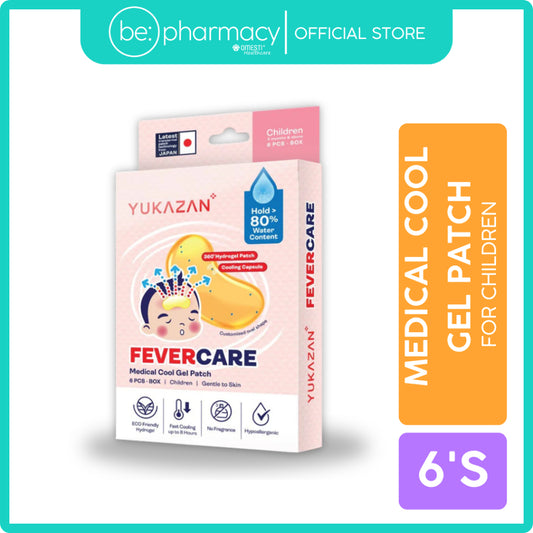 Yukazan Children Fevercare Cool Gel Patch