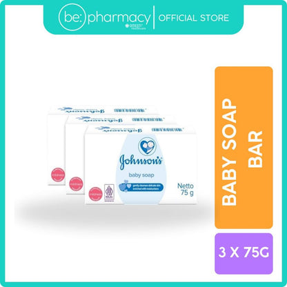Johnson's Baby Soap Bar 3x75g