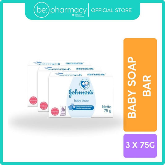 Johnson's Baby Soap Bar 3x75g