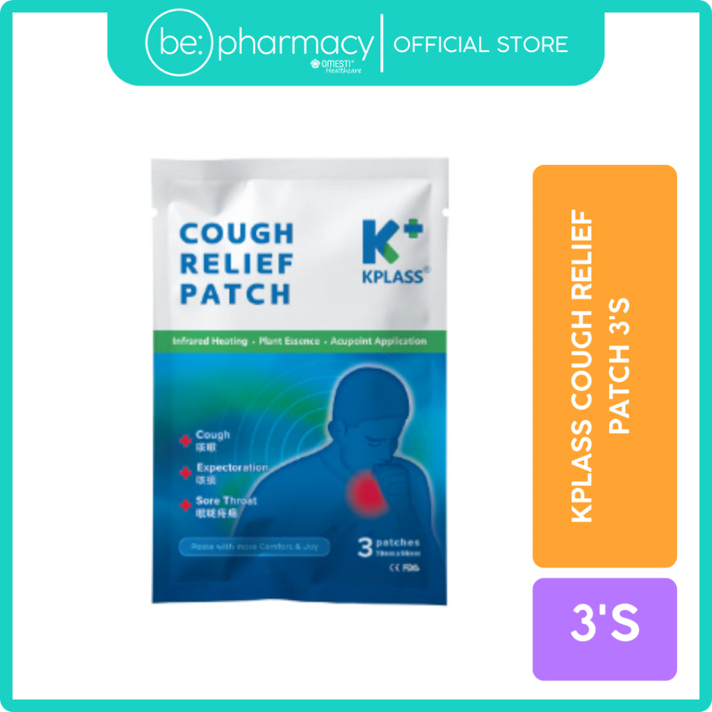 Kplass Cough Relief Patch 3's