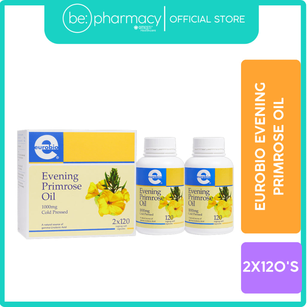 Eurobio Evening Primrose Oil 2x120's