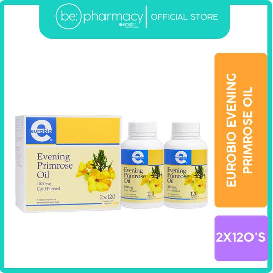 Eurobio Evening Primrose Oil 2x120's