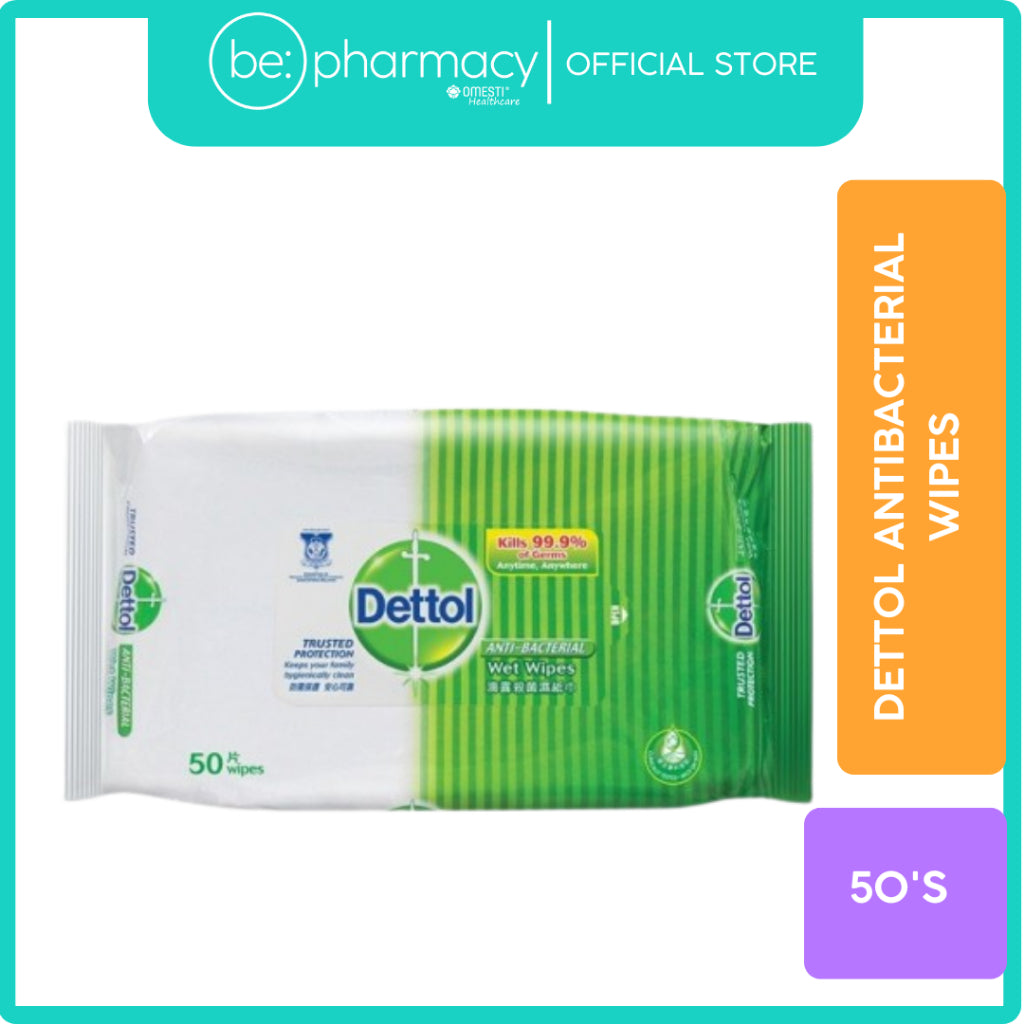 Dettol Antibacterial Wipes 50's
