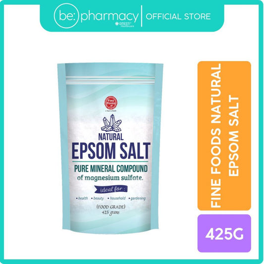 Fine Foods Natural Epsom Salt 425g