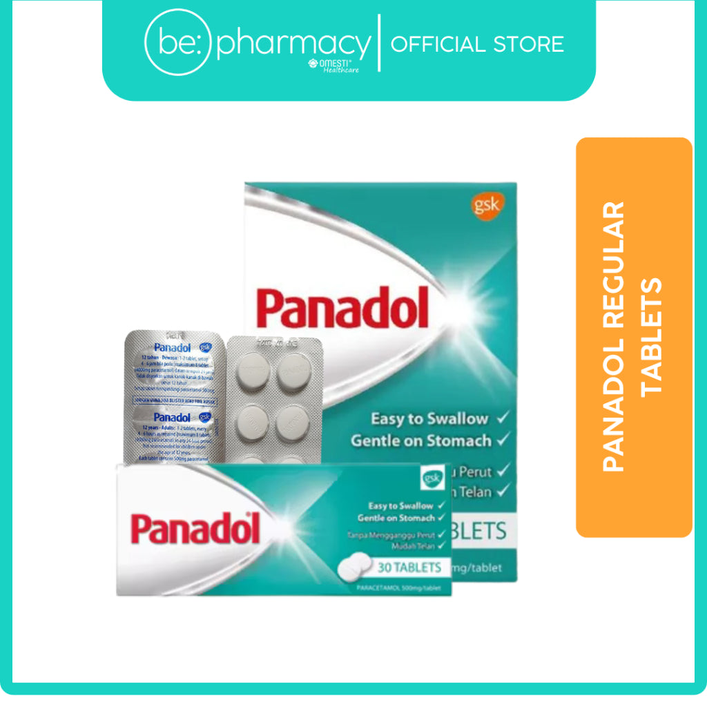 Panadol Regular Tablets 30's ( 3 strip)