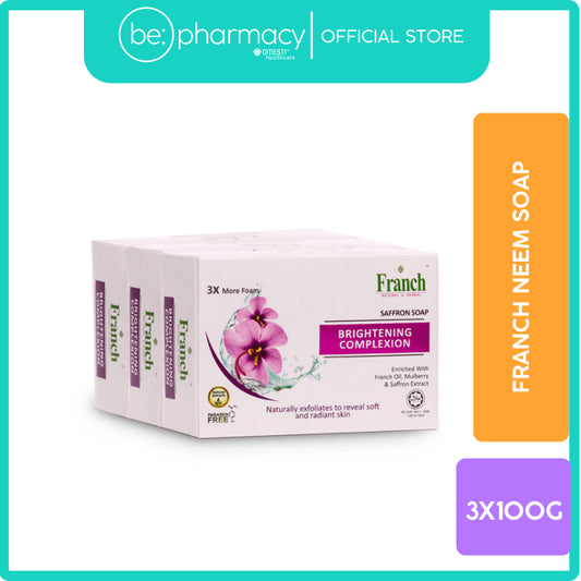 Franch Saffron Soap 3x100g