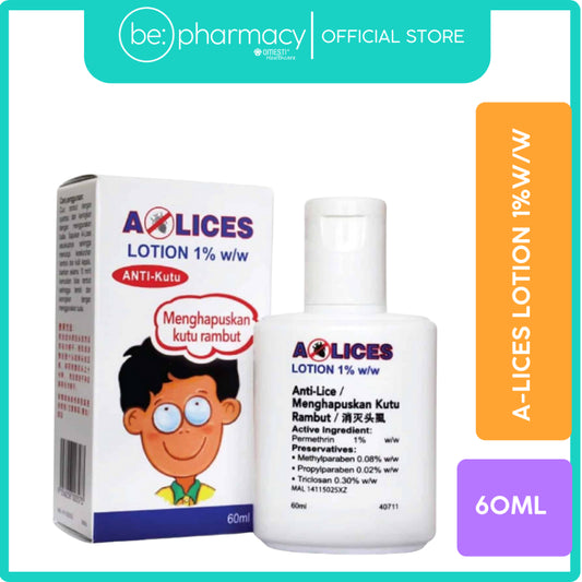 A-Lices Lotion 1%w/w 60ML