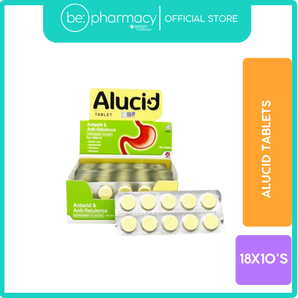 Alucid Tablets 18x10's