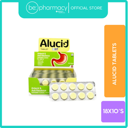 Alucid Tablets 18x10's