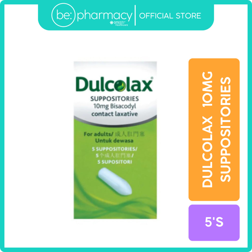 Dulcolax Suppsitories 10mg 5's