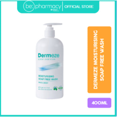 Dermeze Moisturising Soap Free Wash 400ML