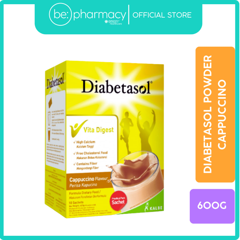 Diabetasol Powder Flavour Cappuccino (600G)