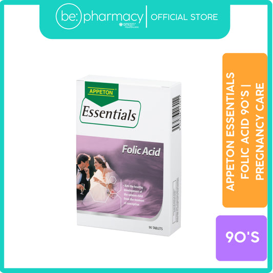 Appeton Essentials Folic Acid 90'S | Pregnancy Care