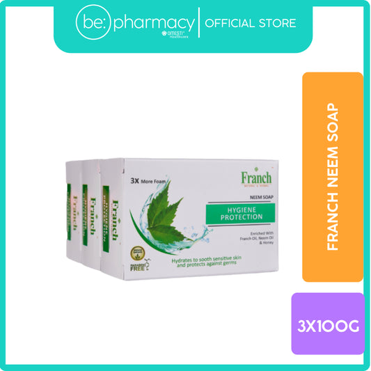 Franch Neem Soap 3x100g