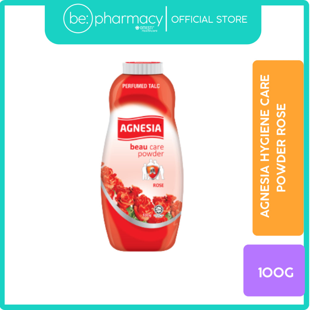 AGNESIA HYGIENE CARE POWDER ROSE 100G