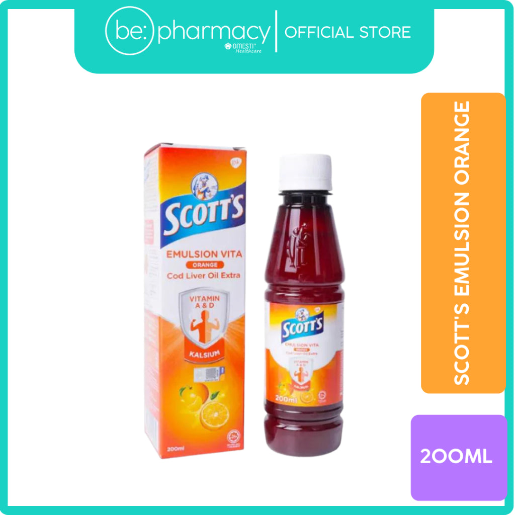 Scott's Emulsion Orange 200ML