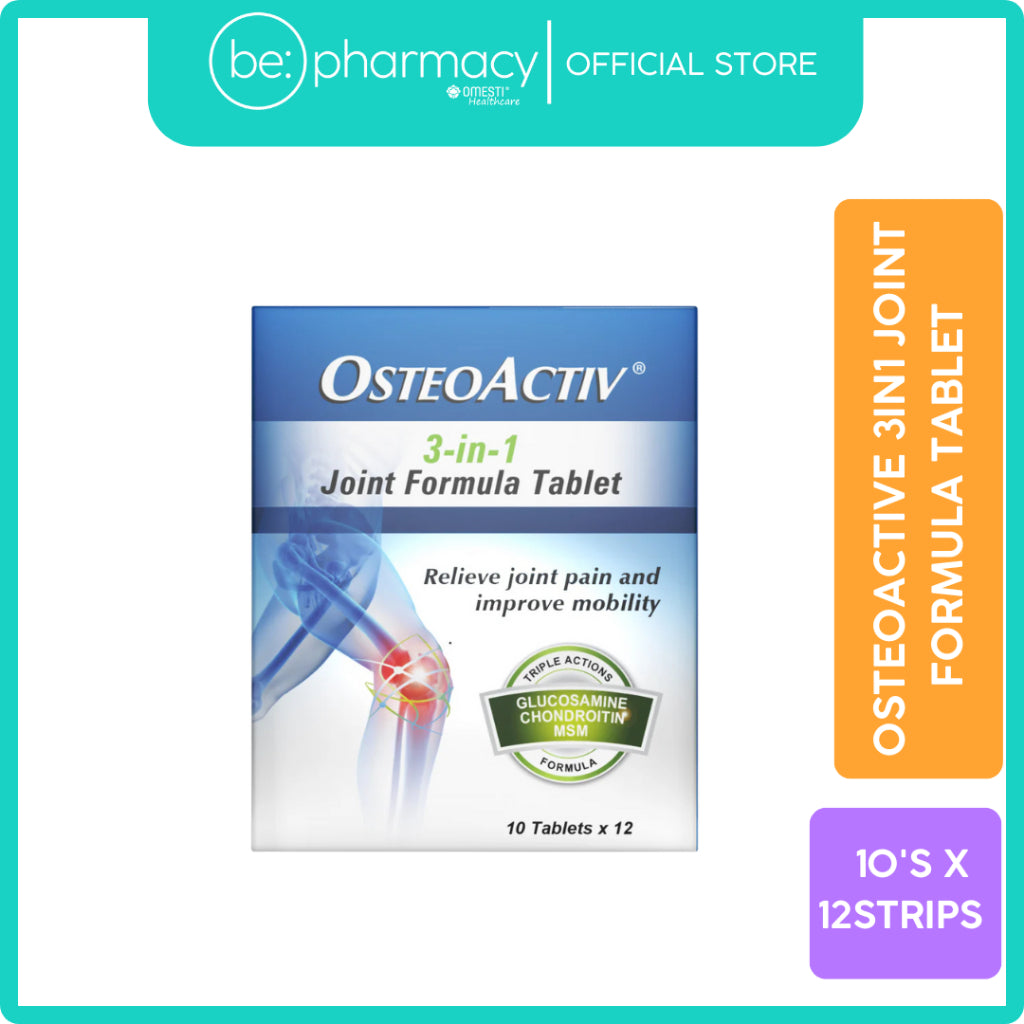 Osteoactive 3in1 Joint Formula Tablet 10's x12strips