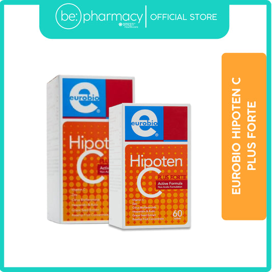 Eurobio Hipoten C Plus Forte 60's Tablets