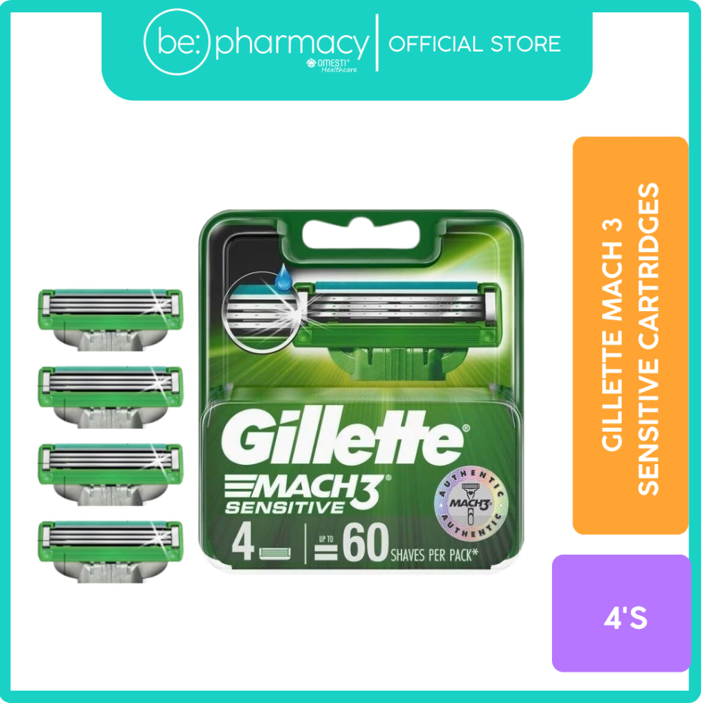 Gillette Mach 3 Sensitive Cartridges 4's