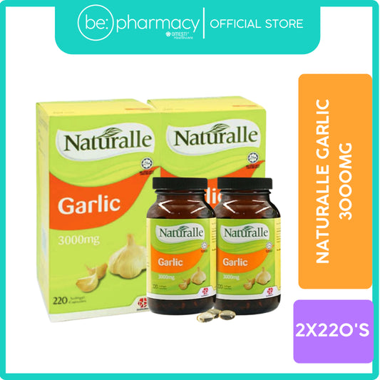 Naturalle Garlic 3000mg 2x220's